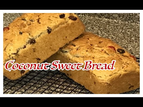 🇧🇧 Coconut Sweet Bread 🇧🇧 (Bajan) | Eggless (Updated Version)