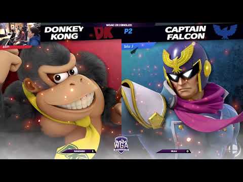 Nanoash (Donkey Kong) vs. BluJ (Captain Falcon) - WGA Colosseum 28 - Winners R3