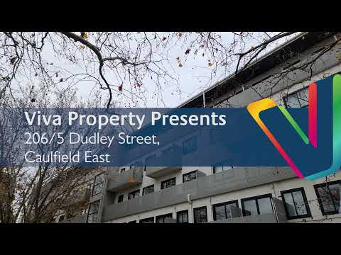 206/5 Dudley Street, CAULFIELD EAST – Apartment tour by Viva Property