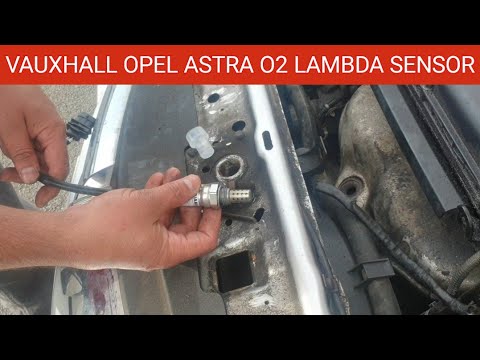 Vauxhall Opel Astra O2 Lambda Sensor Replacement. How to Change the Lambda Sensor on Opel Astra