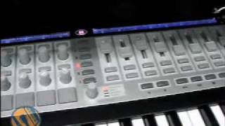 Video thumbnail for Novation ReMOTE SL MIDI controllers by gearwire