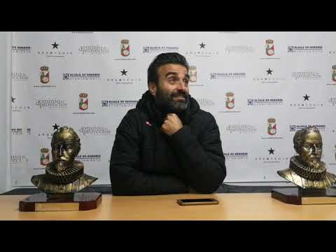 Rueda de prensa Jorge Martín RSD Alcalá vs CD Vicálvaro