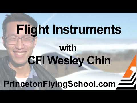 Flight Instruments Webinar with CFI Wesley Chin