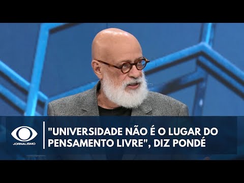 "University is not the place for free thought," says Pondé | Canal Livre