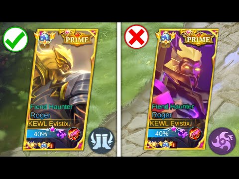 WHEN TOP 1 GLOBAL ROGER TRY THIS NEW DANGEROUS EMBLEM 🔥🔥(MUST TRY) | MLBB