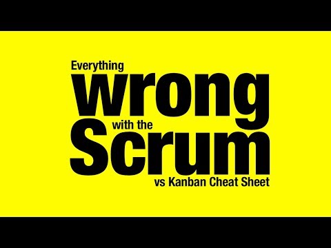 Scrum vs Kanban Cheat Sheet - the mistakes!