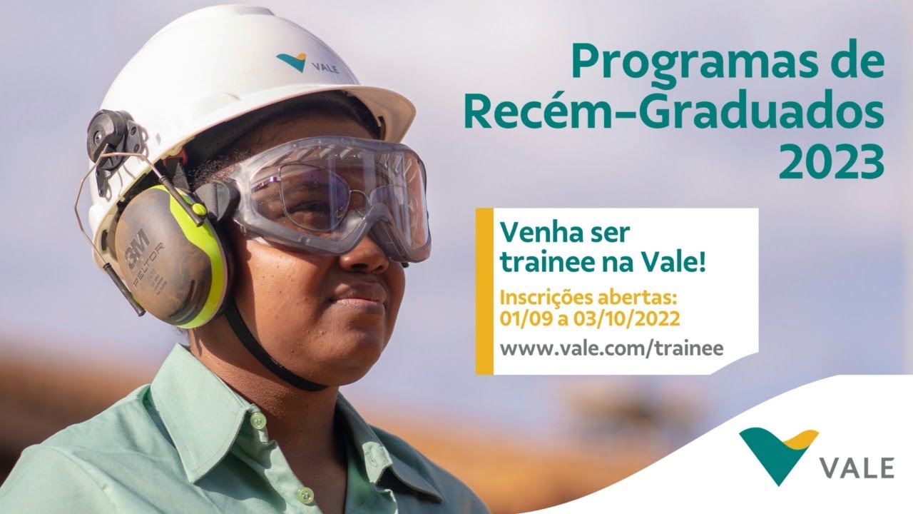 Live Vale :: Programas de Recém Graduados Vale 2023