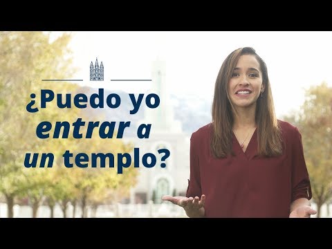¿Puedo entrar dentro de un templo?