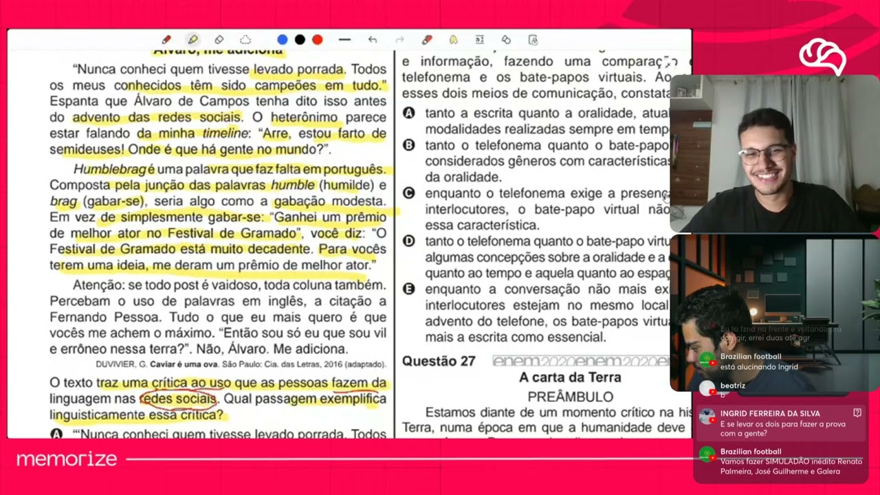 Resolução em Vídeo — Questão 25 ENEM 2020 PPL