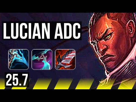 LUCIAN & Karma vs JINX & Lulu (ADC) | Quadra, 15/3/9, Legendary | EUW Diamond | 25.7