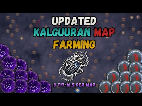 Poe 3.27 - A Low Cost Map Farming Strategy for the Poverty League - Kalguuran Map Farming Updated