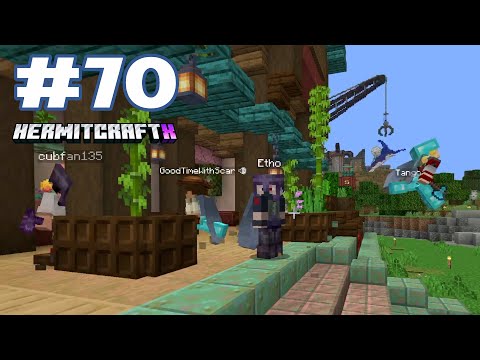 Hanging out with Hermits! Alpha testing Voxy for 1.21.5 — HermitCraft 10: ep 70