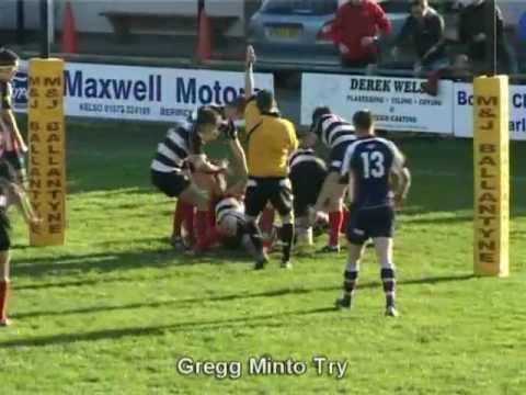 BORDERS RUGBY TV - 15.10.11 - KELSO v SELKIRK & JEDFOREST v STEWART'S MELVILLE - HIGHLIGHTS
