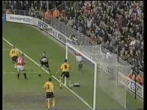 Man Utd v Wrexham  1995 1st half