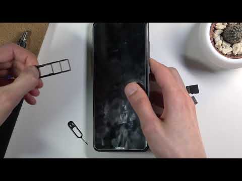 How to Put Nano SIM and Micro SD in NOKIA 5.3 - Insert SIM and Memory Card