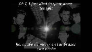 I Just  Died In Your Arms Tonight     Ingles- Español  CUTTING CREW