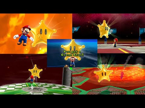 [Almost] Every Grand Star get! || Super Mario Galaxy (Super Mario 3D All-Stars)