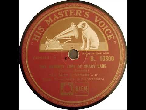 UK New Entry 1955 (13) Ames Brothers - The Naughty Lady Of Shady Lane