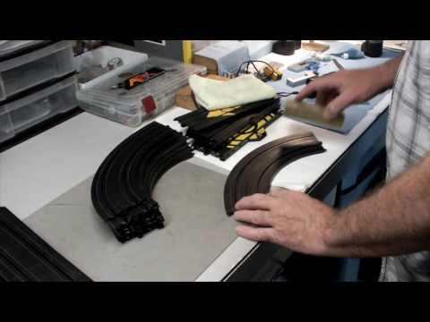 Cleaning the Rails on Your HO Slot Car Track