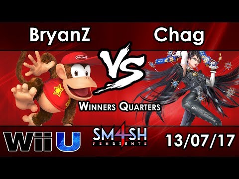 SP91 | HY | BryanZ (Diddy Kong) Vs. HY | Chag (Bayonetta) - Winners Quarters - Smash 4