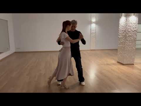 Argentine tango nuevo improvisation "You are so beautiful"