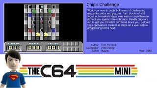 The C64 MINI Games - Chips Challenge