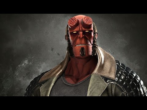 Injustice 2 Hellboy Ladder - Hellboy giving a hand