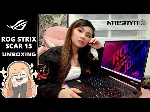 ROG Strix Scar 15 Unboxing
