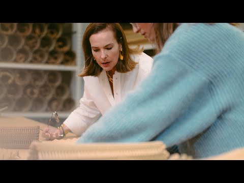 Carole Bouquet in the Fashion Métiers d'art Ateliers — CHANEL