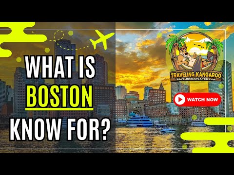 What Is Boston Known For? | Explore the Cradle of Liberty! 🍂🏛 | Traveling Kangaroo 🦘🏃‍♂️