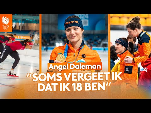 IREEN WÜST IS MY GREAT MODEL 👸🏼 | speed skater Angel Daleman ⛸️ | TeamNL