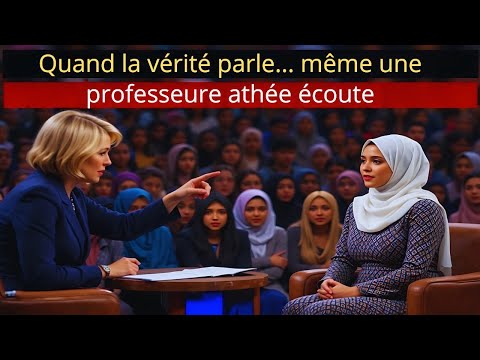 Elle nie l’existence de Dieu en classe - cette jeune musulmane lui répond avec sagesse