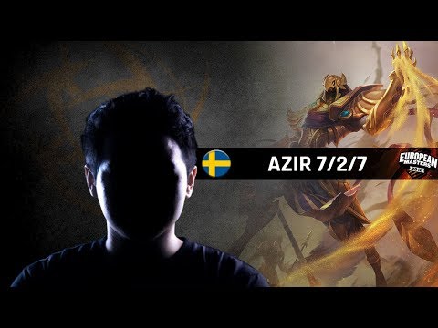 Highlights NiP Larssen with Azir - EU Masters Playoffs 2018