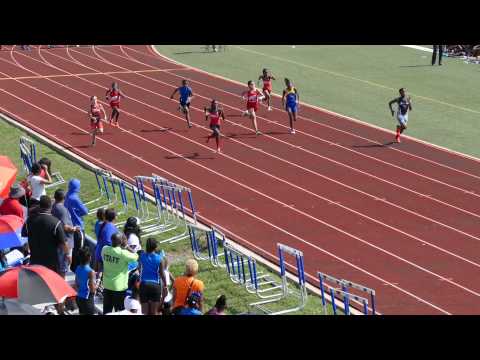 11-12 YR GIRLS 100 M - MAINLAND JAGUARS TRACK MEET