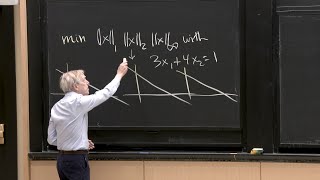Lecture 11: Minimizing ‖x‖ Subject to Ax = b