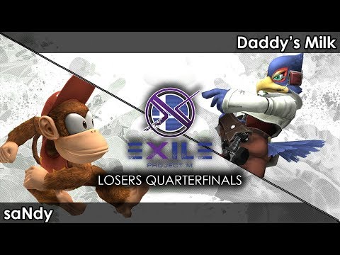 Project M: SMT | saNdy (Diddy Kong) V Daddy's Milk (Falco) - Exile 124 SSBPM