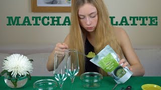 Making Matcha Latte • Healthy superfoods