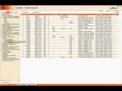 Gazeta matematica - Editia electronica a primei reviste cu continut matematic