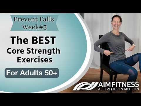 Core Strengthening Exercises for Fall Prevention in Seniors