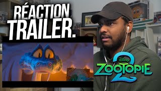 RÉACTION au TRAILER de ZOOTOPIE 2 !