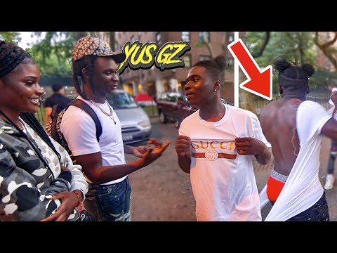 Flexing Obviously Fake Gucci on Drill Rappers