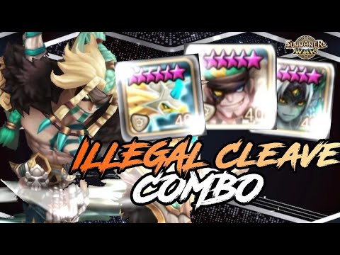 INSANE & STRONGEST CLEAVE COMBO IN RTA WORLD ARENA [Summoners War : Sky Arena]