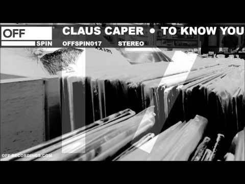 Claus Casper - To Know You - OFFSPIN017