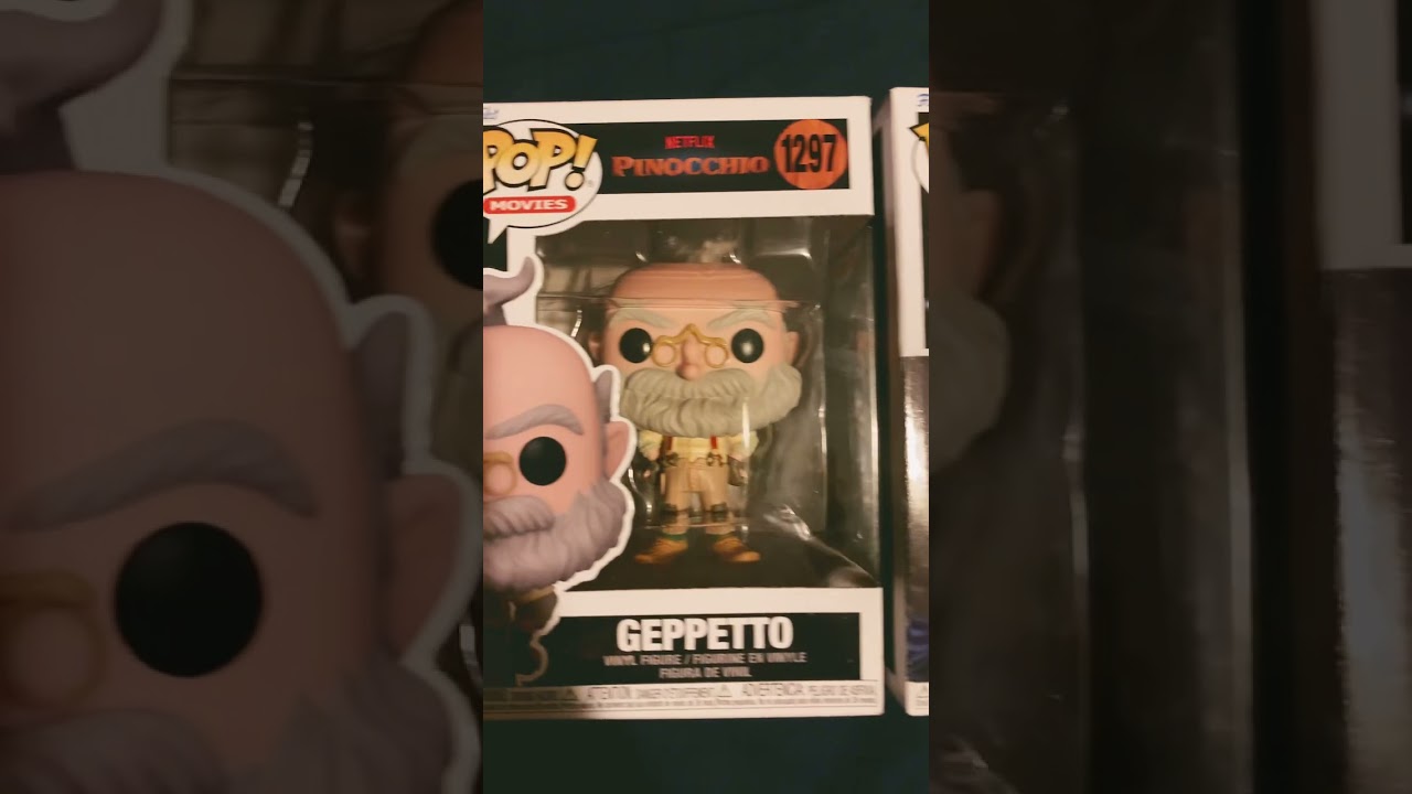 Pinocchio 2022 funko pop complete