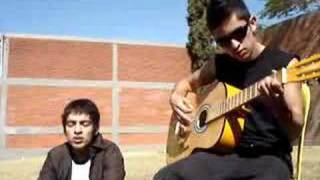 Nayo y Homero tokando "No falta nada" BITTERSWEETNESS