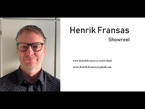 Showreel Henrik Fransas - 2024