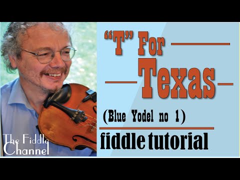 T for Texas (fiddle lesson)
