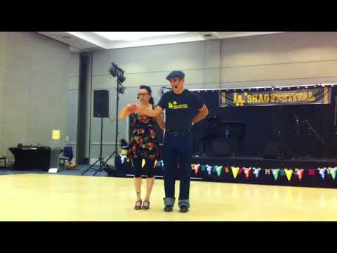 LA Shag Festival 2018 - Dave and Kim - Intermediate-Adv. Collegiate Shag