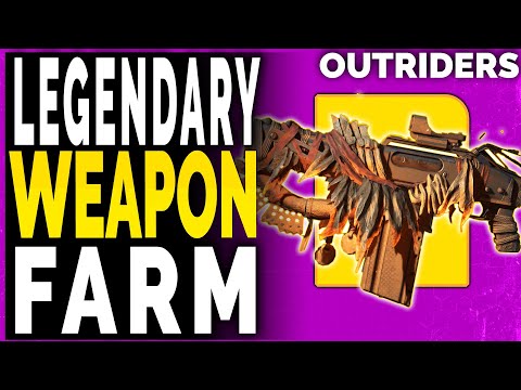 Outriders BEST LEGENDARY WEAPON FARM GUARANTEED EACH RUN – Outriders Fastest Legendary Farm