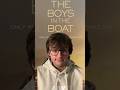 The Boys In the Boat Review!